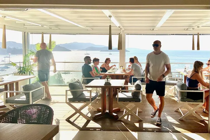 Lunch on the terrace