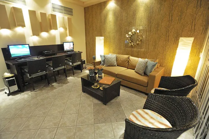The lounge